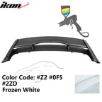 2012-2018 Ford Focus MK3 Hatchback RS Painted Rear Roof Spoiler Wing