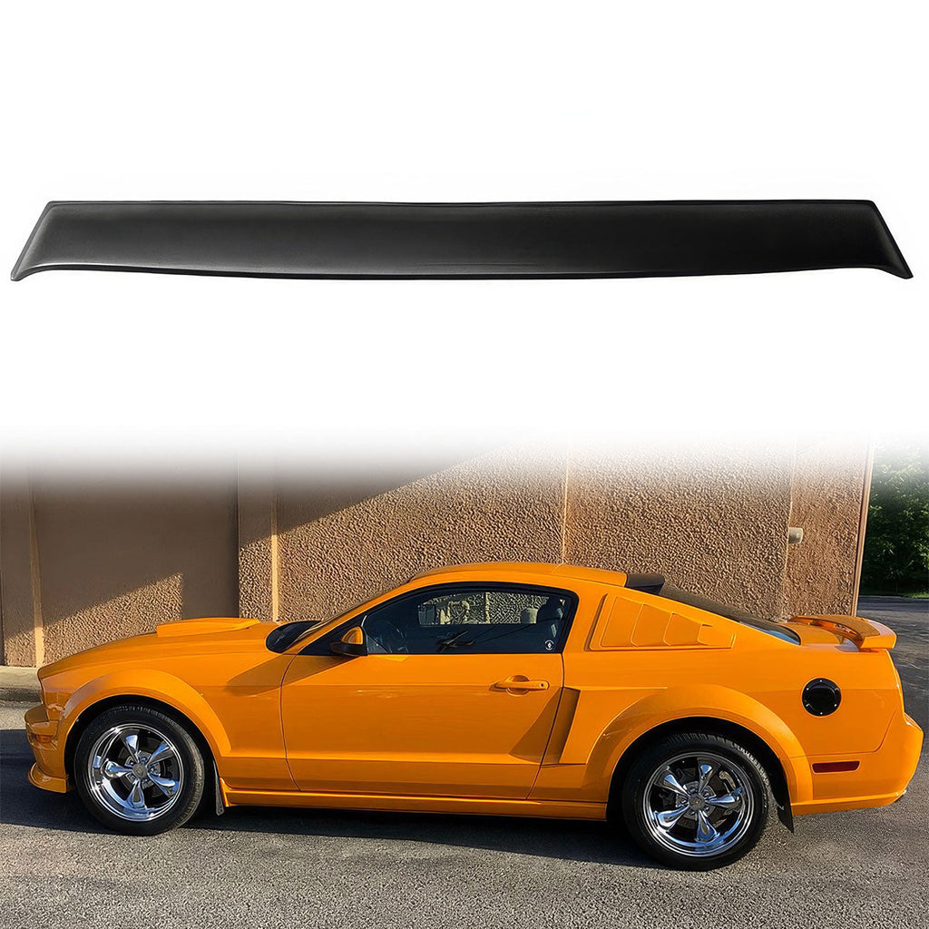 2005-2014 Ford Mustang Rear Window Visor Roof Spoiler Wing PP
