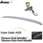 2014-2017 Mazda 3 Sedan 4-Door OE Style Rear Roof Spoiler Lip Wing ABS