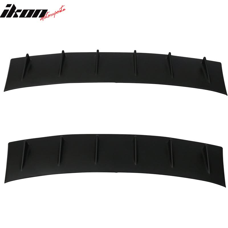 2002-2007 Subaru Impreza WRX STI V Style Matte Black Roof Spoiler