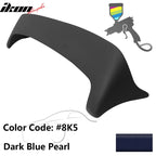 Fits 09-13 Toyota Corolla S LE XLE XRS ABS Rear Roof Spoiler Unblack