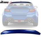 2022-2025 Subaru BRZ GR86 #K7X Blue IKON Roof + TRD Trunk Spoiler ABS