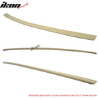 2008-2014 Benz C-Class W204 AMG Style Unpainted Trunk Spoiler Wing ABS