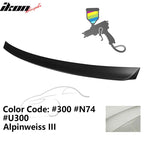 1999-2005 BMW E46 3-Series AC Rear Spoiler Black ABS