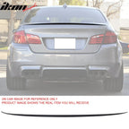2011-2017 BMW F10 5-Series M5 Style Rear Spoiler Wing ABS Painted