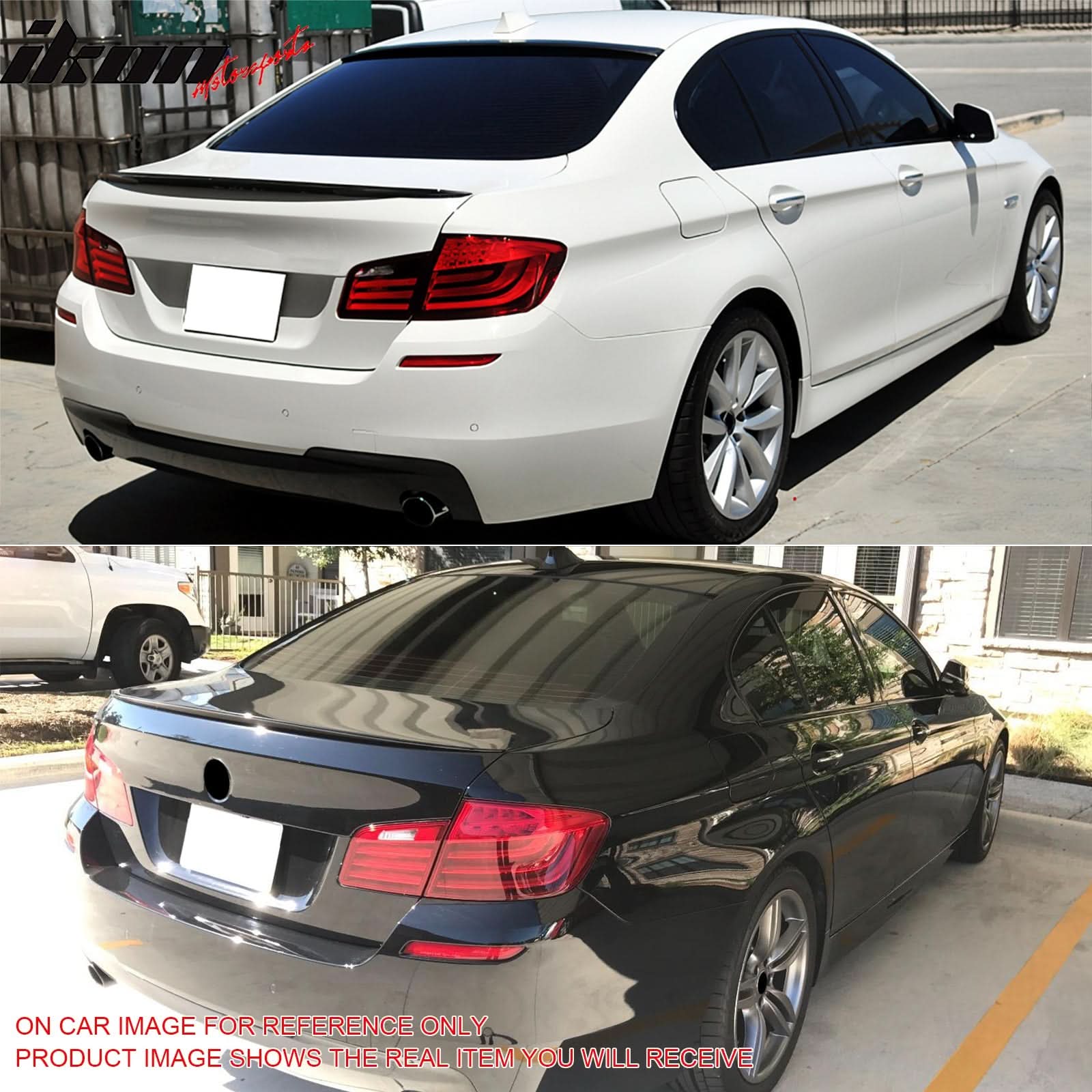 2011-2017 BMW F10 5-Series M5 Style Rear Spoiler Wing ABS Painted