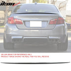 2011-2017 BMW F10 5-Series M5 Style Rear Spoiler Wing ABS Painted