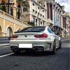 2012-18 BMW F12 6 Series Convertible Matte Black Rear Spoiler Wing ABS