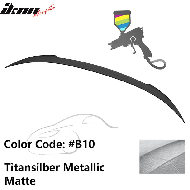 2012-2019 BMW F13 M6 Coupe V Style Rear Spoiler ABS