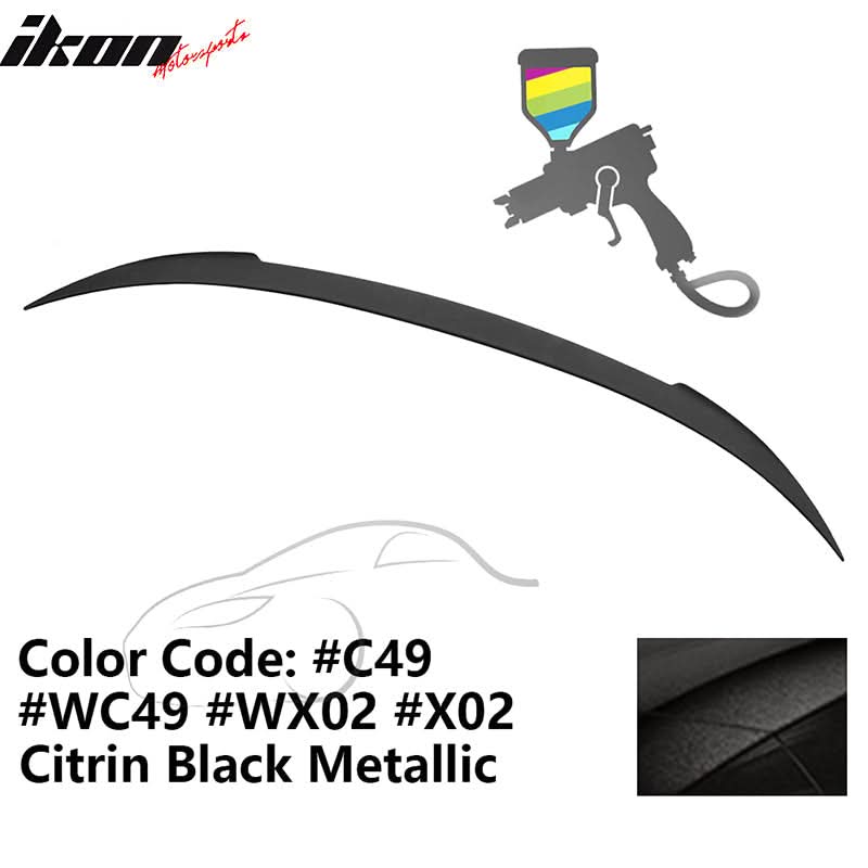 2012-2019 BMW F13 M6 Coupe V Style Rear Spoiler ABS