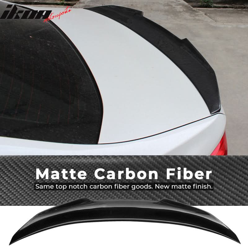2014-2020 BMW 4-Series F32 PSM Style Carbon Fiber Trunk Spoiler Wing