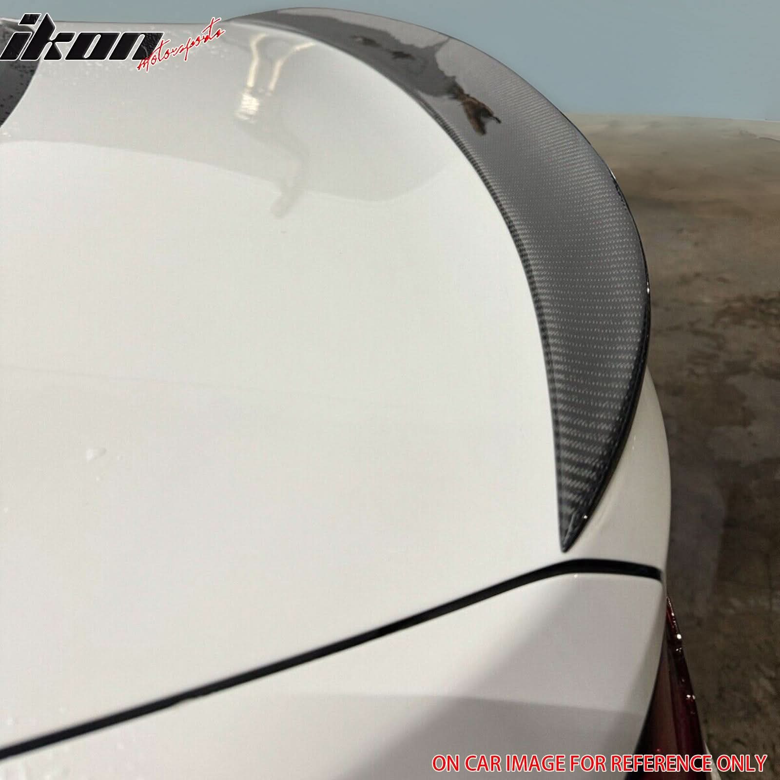 2012-2019 BMW F30 Sedan F80 M3 P Trunk Spoiler CF Print