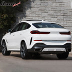 2020-2023 BMW G06 X6 Performance Style Rear Spoiler Lip Unpainted ABS