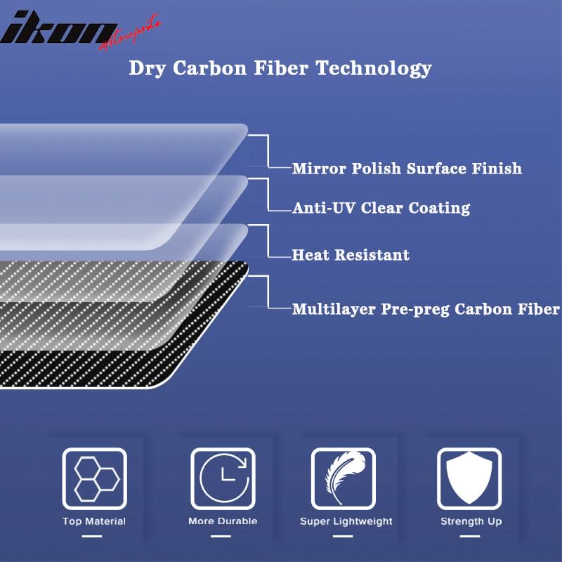 22-25 BMW G42 G87 2DR M Performance Rear Spoiler Wing Dry Carbon Fiber