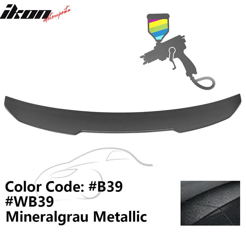 2021-2023 BMW G22 430i G82 M4 PSM Trunk Spoiler ABS