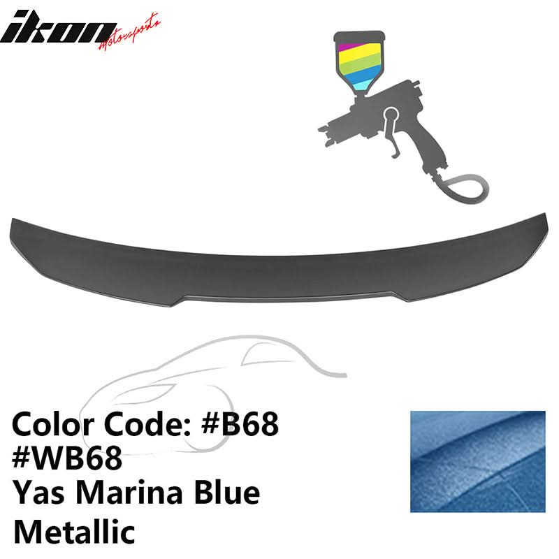 2021-2023 BMW G22 430i G82 M4 PSM Trunk Spoiler ABS