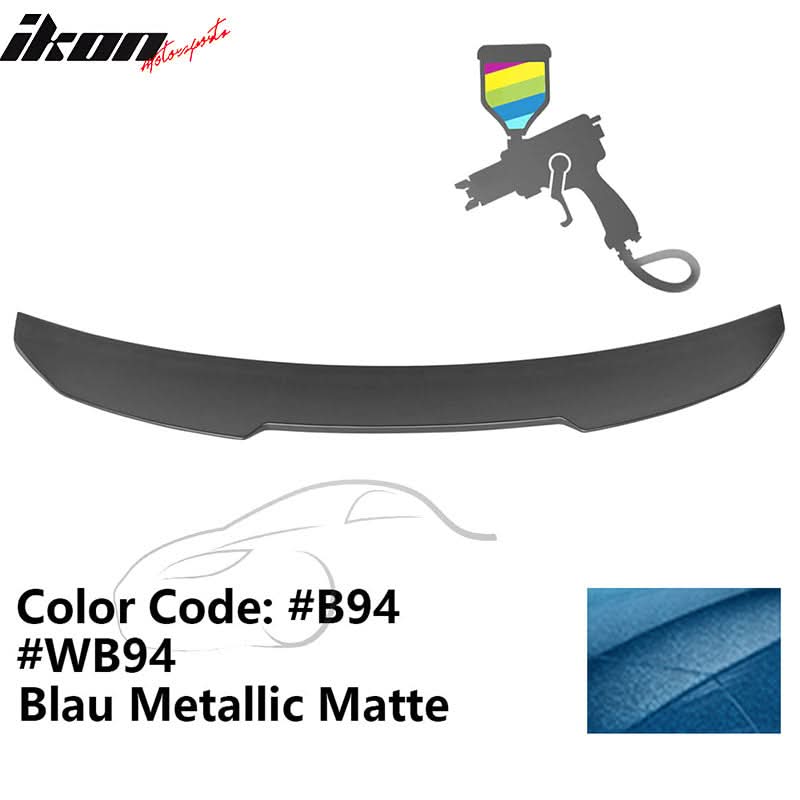 2021-2023 BMW G22 430i G82 M4 PSM Trunk Spoiler ABS