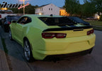 2016-2023 Chevrolet Camaro OEM Style 3PC Matte Black Trunk Spoiler ABS