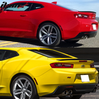 2016-2023 Chevy Camaro RS Style Rear Trunk Spoiler Ducktail Wing ABS