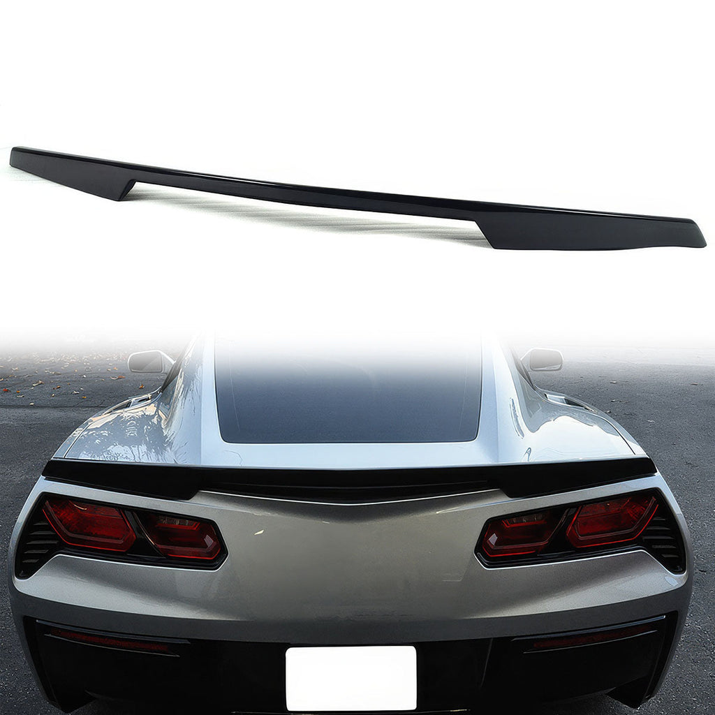 2014-2019 Chevrolet Corvette C7 Painted ABS Rear Trunk Spoiler Wing