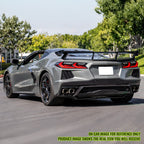 2020-2025 Chevy Corvette High Wing Trunk Spoiler Wing ABS