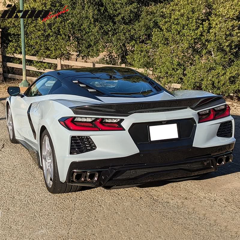 2020-2025 Chevy Corvette RSC 2-Door Matte Black Rear Spoiler ABS