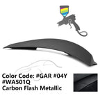2020-2025 Chevy Corvette RSC 2-Door Matte Black Rear Spoiler ABS