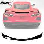 2020-2025 Chevy Corvette Z51 Style Trunk Rear Spoiler Wing ABS