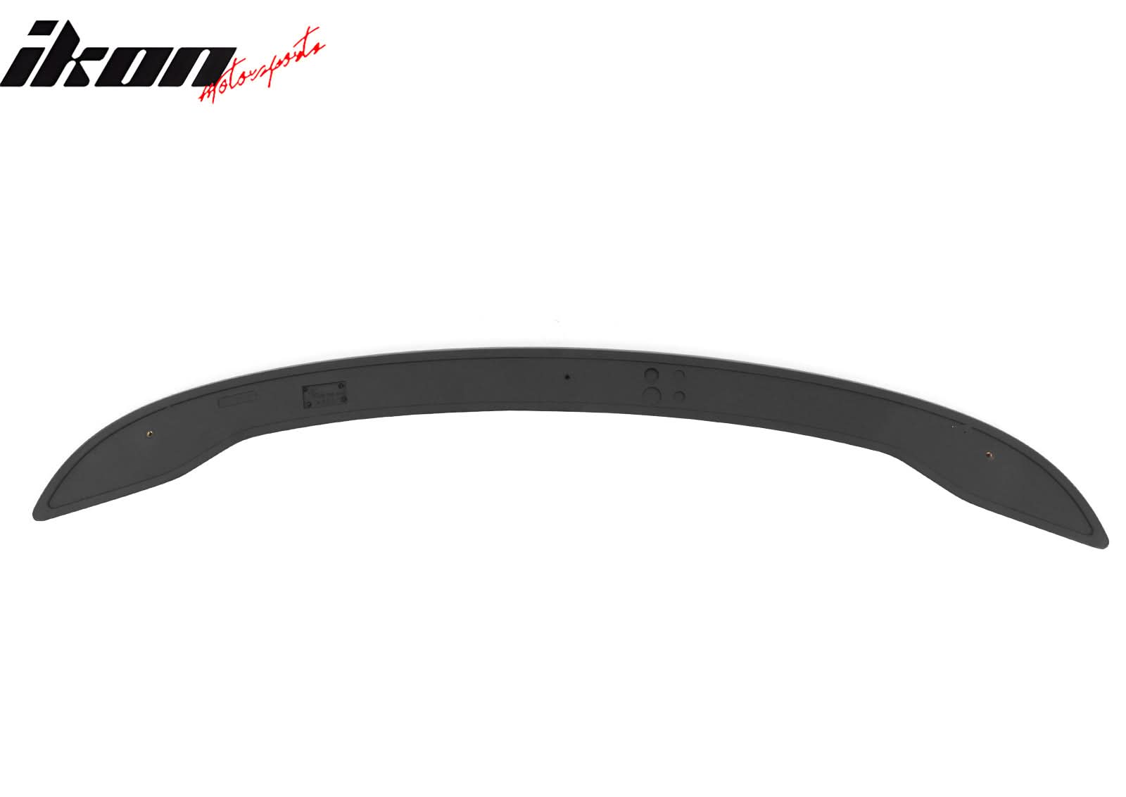 2016-2019 Chevy Cruze OEM Style Matte Black Rear Spoiler Wing ABS