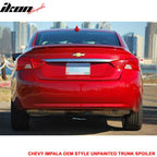 2014-2021 Chevy Impala OE Style Rear Trunk Spoiler Wing Lip Paintd ABS