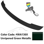 2014-2021 Chevy Impala OE Style Rear Trunk Spoiler Wing Lip Paintd ABS