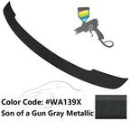 2014-2021 Chevy Impala OE Style Rear Trunk Spoiler Wing Lip Paintd ABS