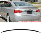 2014-2021 Chevy Impala OE Painted #WA8555 Black Rear Spoiler Wing ABS