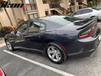 2015-2023 Dodge Charger SRT Hellcat Matte Black Trunk Spoiler Lip ABS