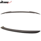 2015-2023 Dodge Charger SRT Hellcat Matte Black Trunk Spoiler Lip ABS