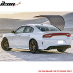 15-23 Dodge Charger SRT8 SRT Hellcat Matte Black Rear Spoiler Wing ABS