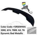 2010-2014 Ford Mustang 2020 GT500 Style Trunk Spoiler Wing ABS