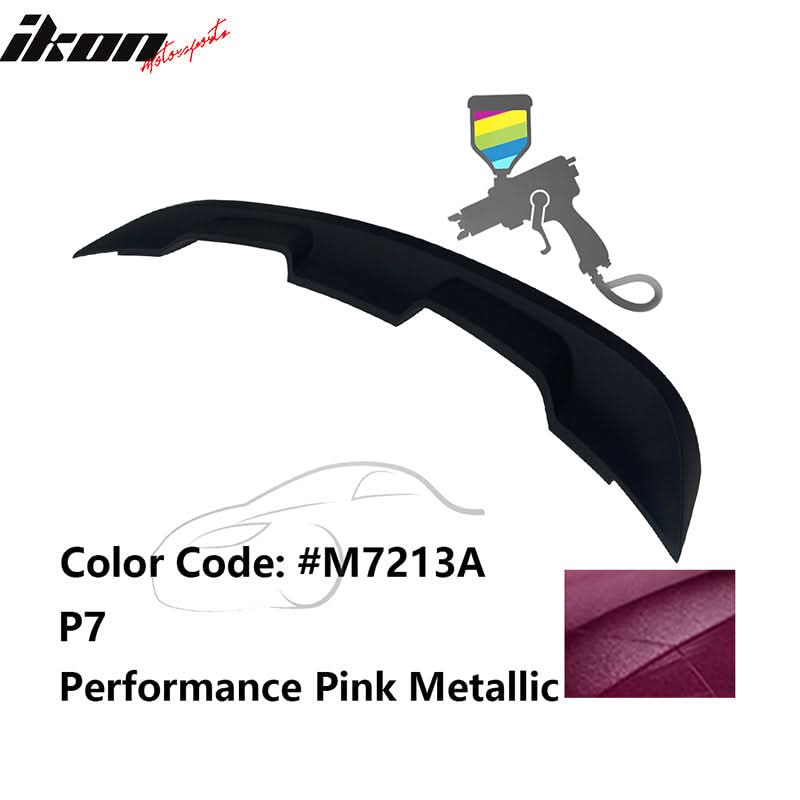 2010-2014 Ford Mustang 2020 GT500 Style Trunk Spoiler Wing ABS