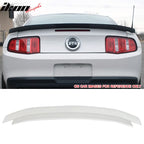2010-2014 Ford Mustang ABS Rear Trunk Spoiler Ducktail Wing Lip ABS