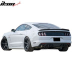 15-23Â  Ford Mustang H High Kick V Rear Spoiler Wing Matte Carbon Fiber