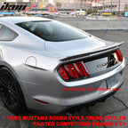 Fit 15-23 Ford Mustang Coupe Rear Spoiler Wing #CY-Competition Orange