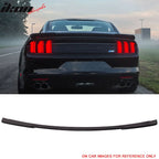 Fits 15-23 Ford Mustang Coupe Rear Spoiler Wing #G1 - Absolute Black