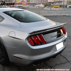 Fits 15-23 Ford Mustang Coupe Rear Spoiler Wing #G1 - Absolute Black
