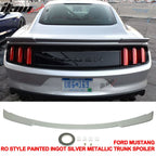 Fits 15-23 Ford Mustang Coupe Rear Spoiler Wing Ingot Silver Metallic
