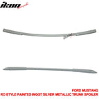 Fits 15-23 Ford Mustang Coupe Rear Spoiler Wing Ingot Silver Metallic
