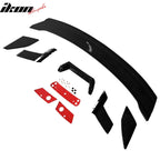 2024-2025 Ford Mustang Dark Horse Gloss Trunk Spoiler W/ Gurney Glap