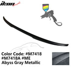 2021-2025 Ford Mustang Mach-E IK2 Style Trunk Spoiler ABS Wing