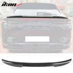 2021-2024 Ford Mustang Mach-E Carbon Fiber Print Rear Spoiler Wing ABS