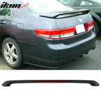 2003-2005 Honda Accord Sedan OEM Style 3rd LED Brake Trunk Spoiler ABS
