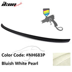 2018-2022 Honda Accord Carbon Fiber Print 4Dr Rear Trunk Spoiler ABS